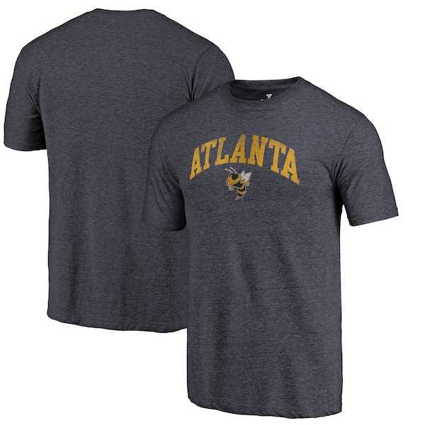 Georgia Tech Yellow Jackets Fanatics Branded Navy Arched City Tri Blend T-Shirt,We sell and wholesale Georgia Tech Yellow Jackets Fanatics Branded Navy Arched City Tri Blend T-Shirt on line form chian!